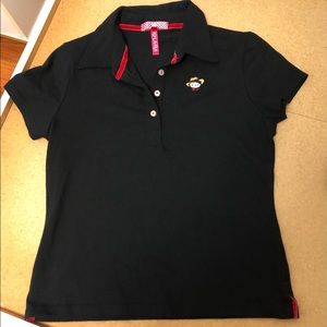 Ki La Ra - Authentic Hello Kitty Black Polo Shirt